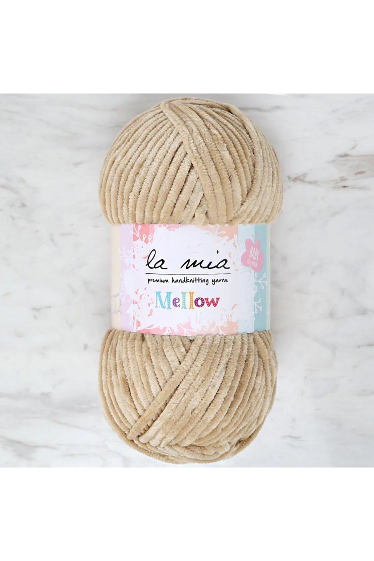 La Mia Mellow Bej El Örgü İpi -908