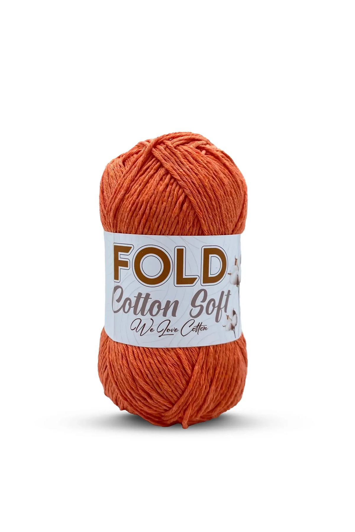 Cotton Soft - Turuncu 702 Pamuk Ip 100 Gram %100 Pamuk Amigurumi İpi Çanta İpi