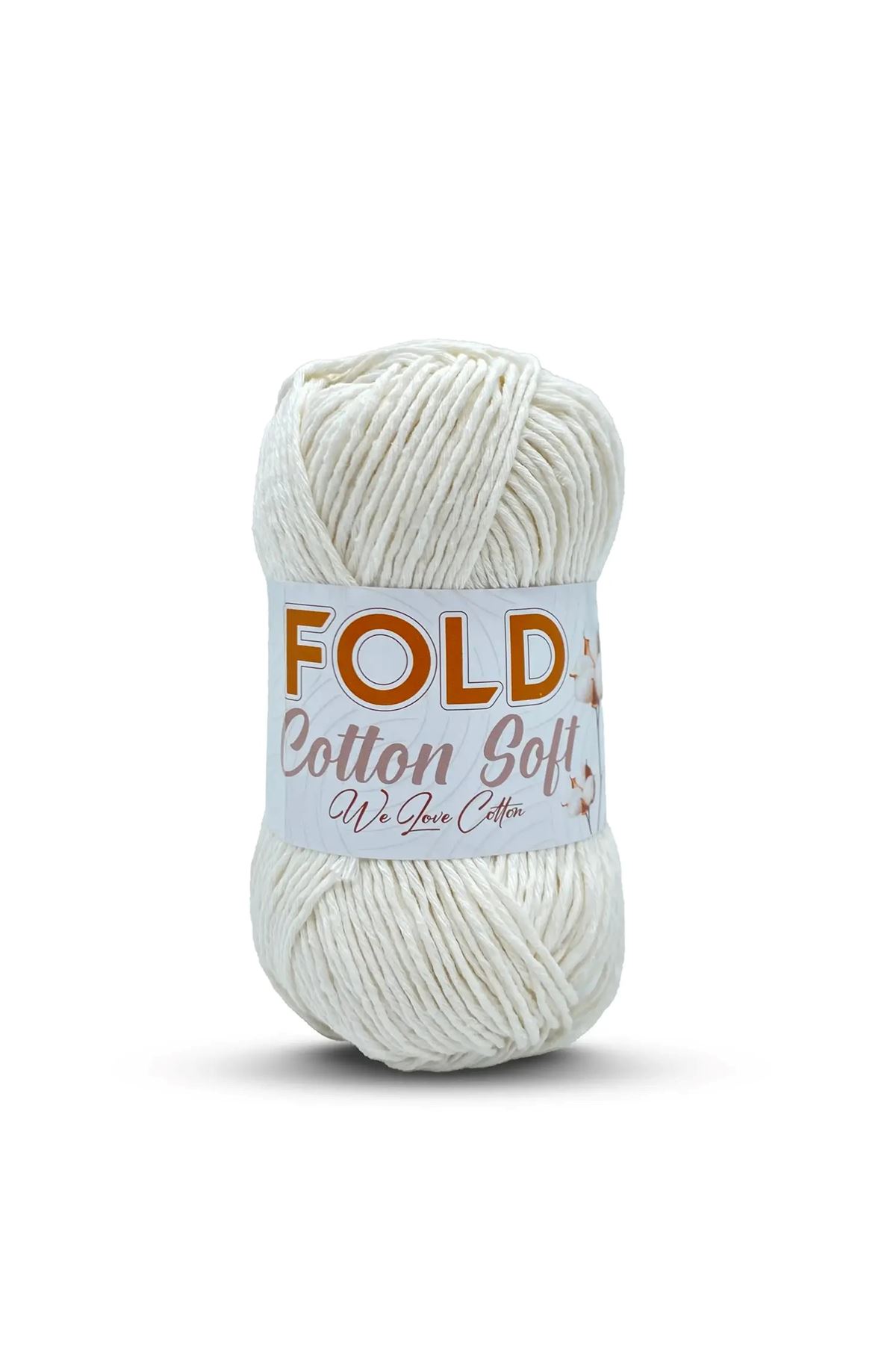Fold Yarn Cotton Soft - Ekru 102 Pamuk Ip 100 Gram