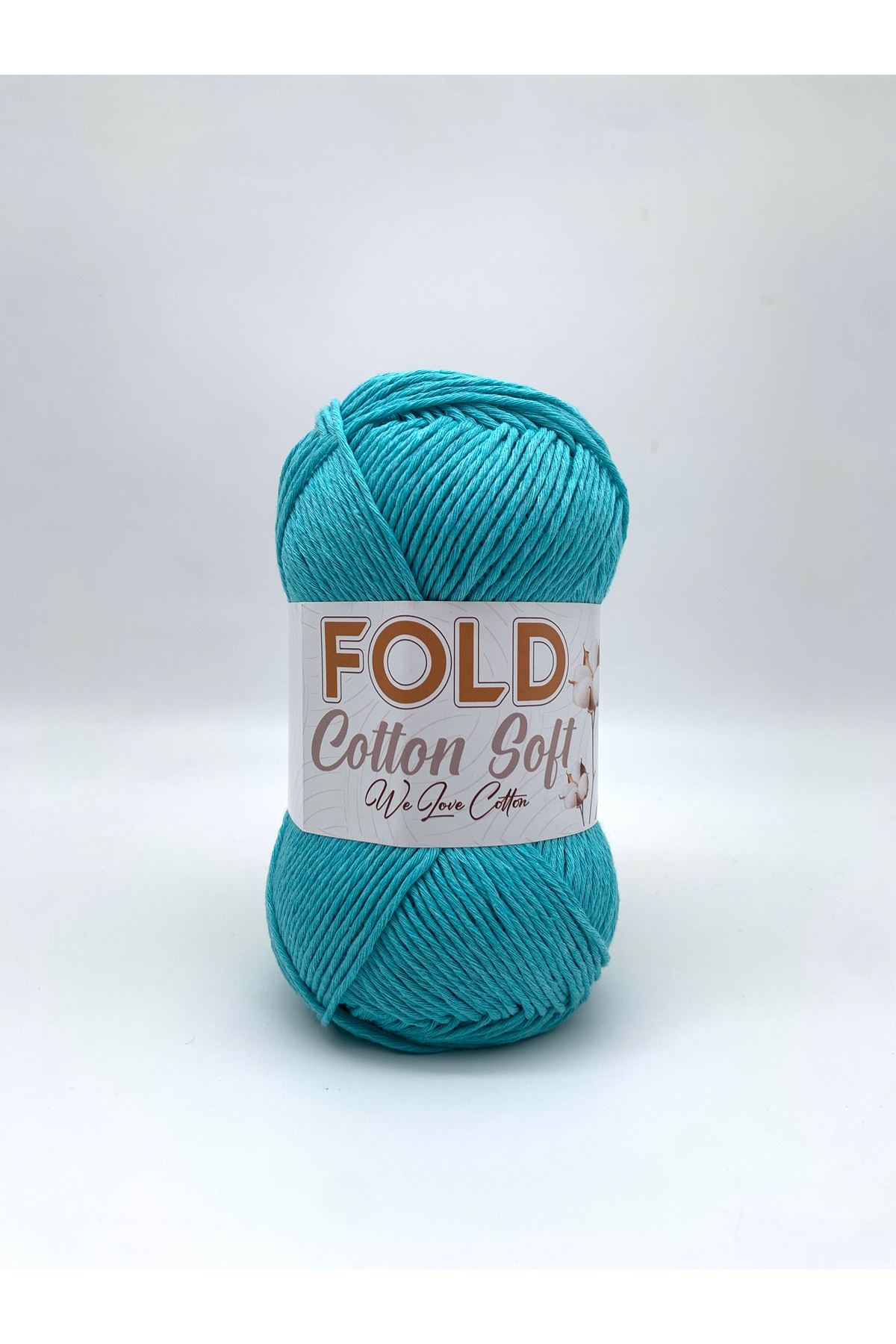 Cotton Soft - Turkuaz 605 Pamuk Ip 100 Gram Çanta İpi Hırka İpi