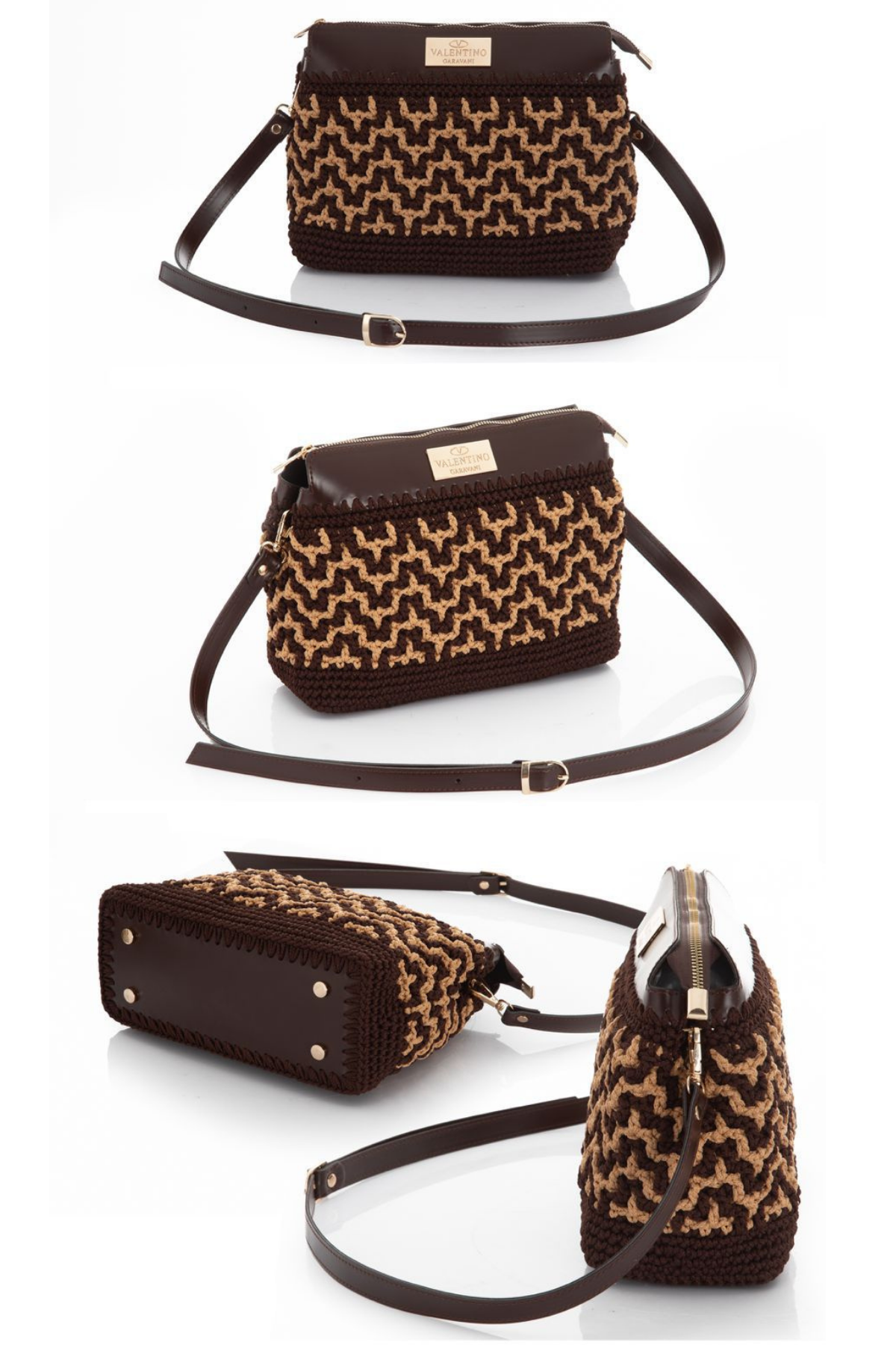 Marka Model Taba Çanta Örgü Kiti Taban Sürgü Çanta Askısı