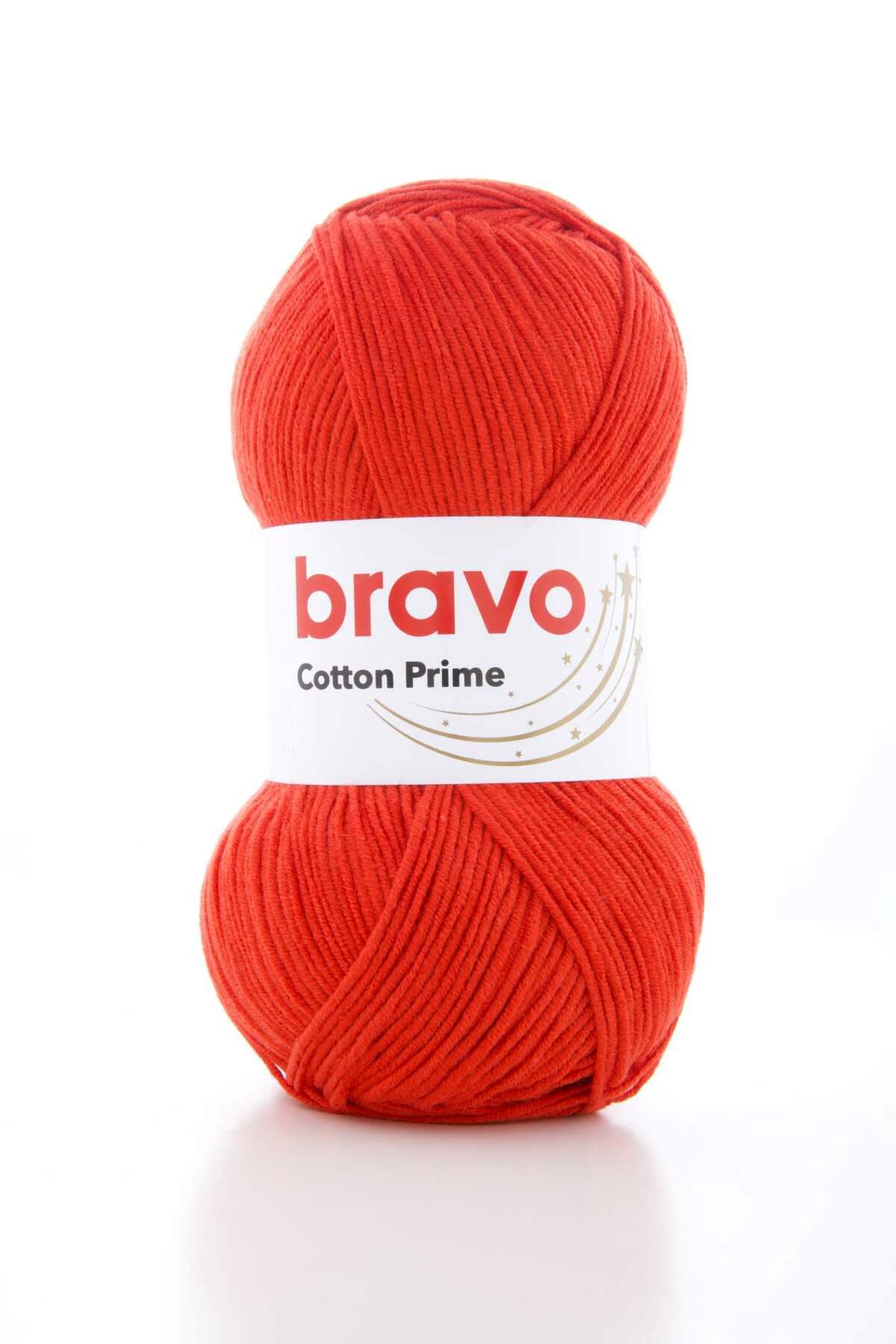 Cotton Prime Kırmızı Pamuk Akrilik Örgü İpi 100gr 330m