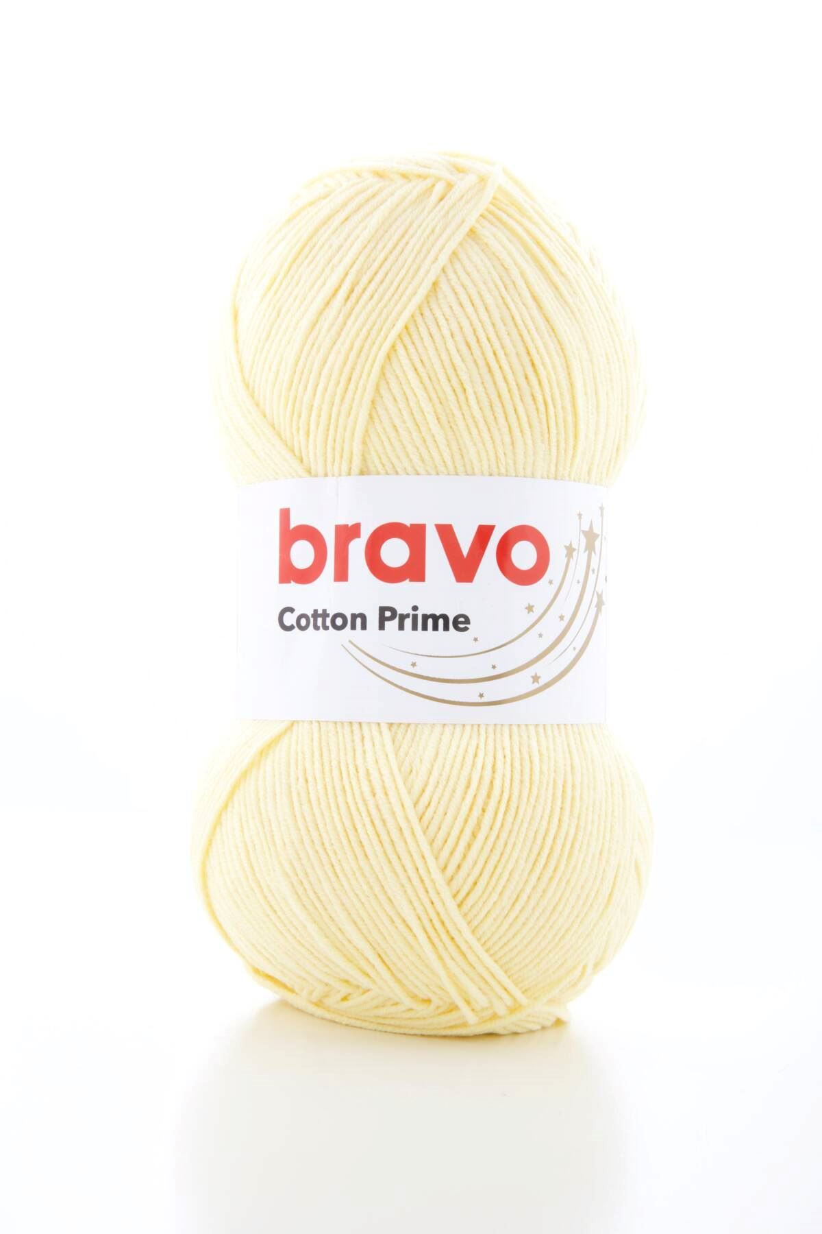 Cotton Prime Açık Sarı Pamuk Akrilik Örgü İpi 100gr 330m