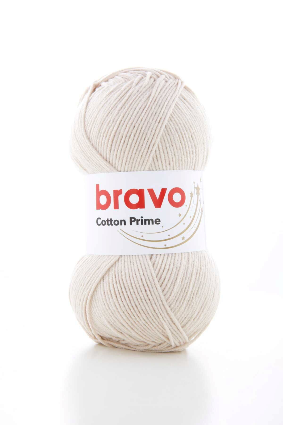 Cotton Prime Bej 37  Pamuk Akrilik Örgü İpi 100gr 330m