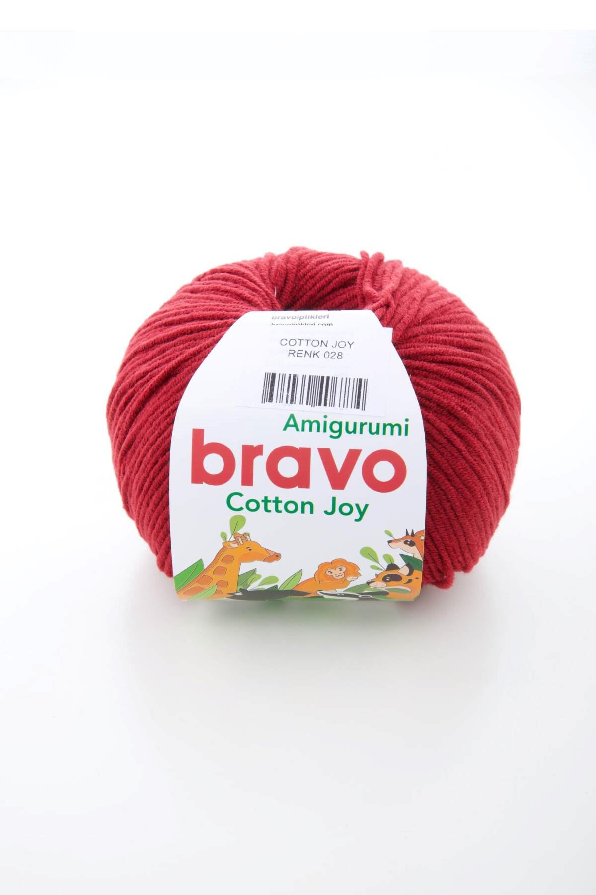 Cotton Joy - Bordo 28 Amigurumi İpi Örgü İpi 50gr 165m