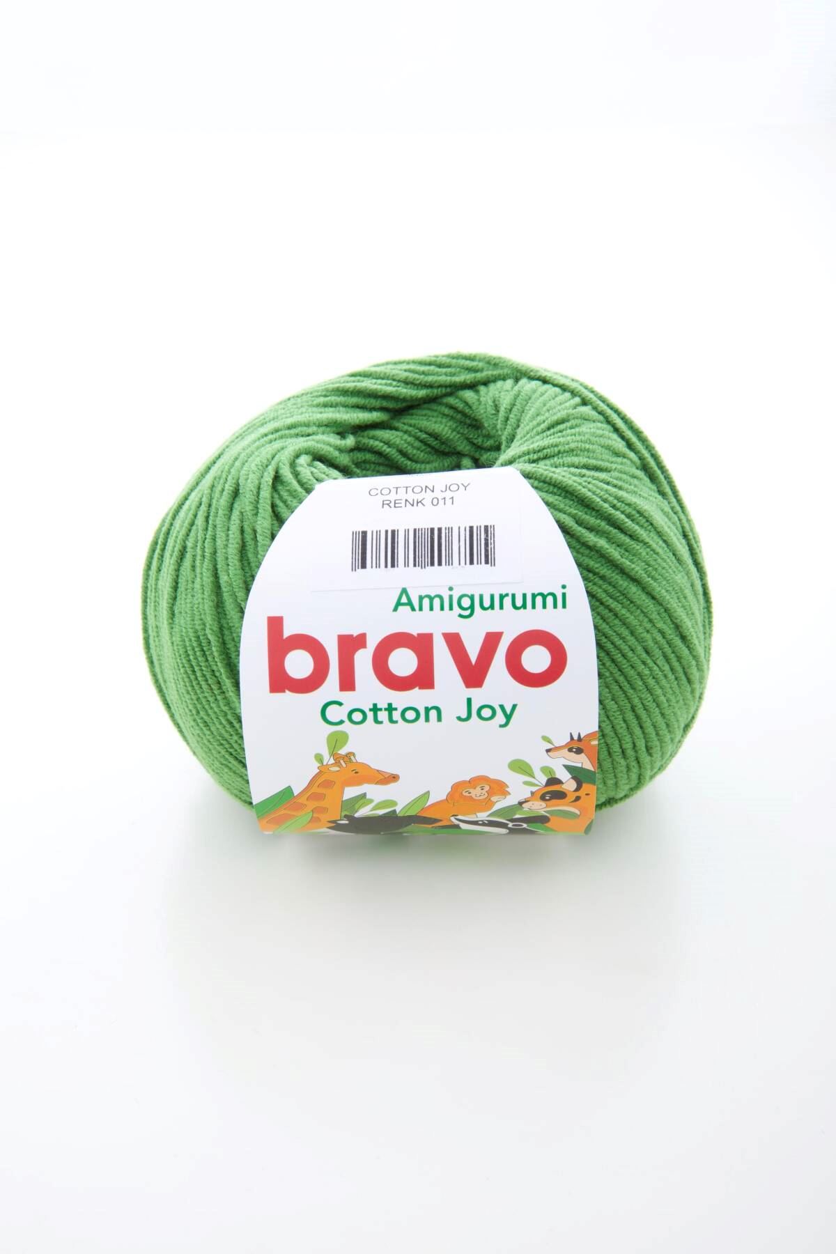 Cotton Joy - Yeşil 11 Amigurumi İpi Örgü İpi 50gr 165m