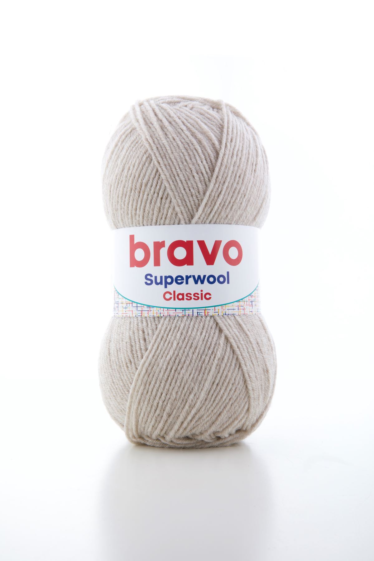 Süperwool Classic 003 Vizon Örgü İpi Yün Akrilik 100 gr 260 m