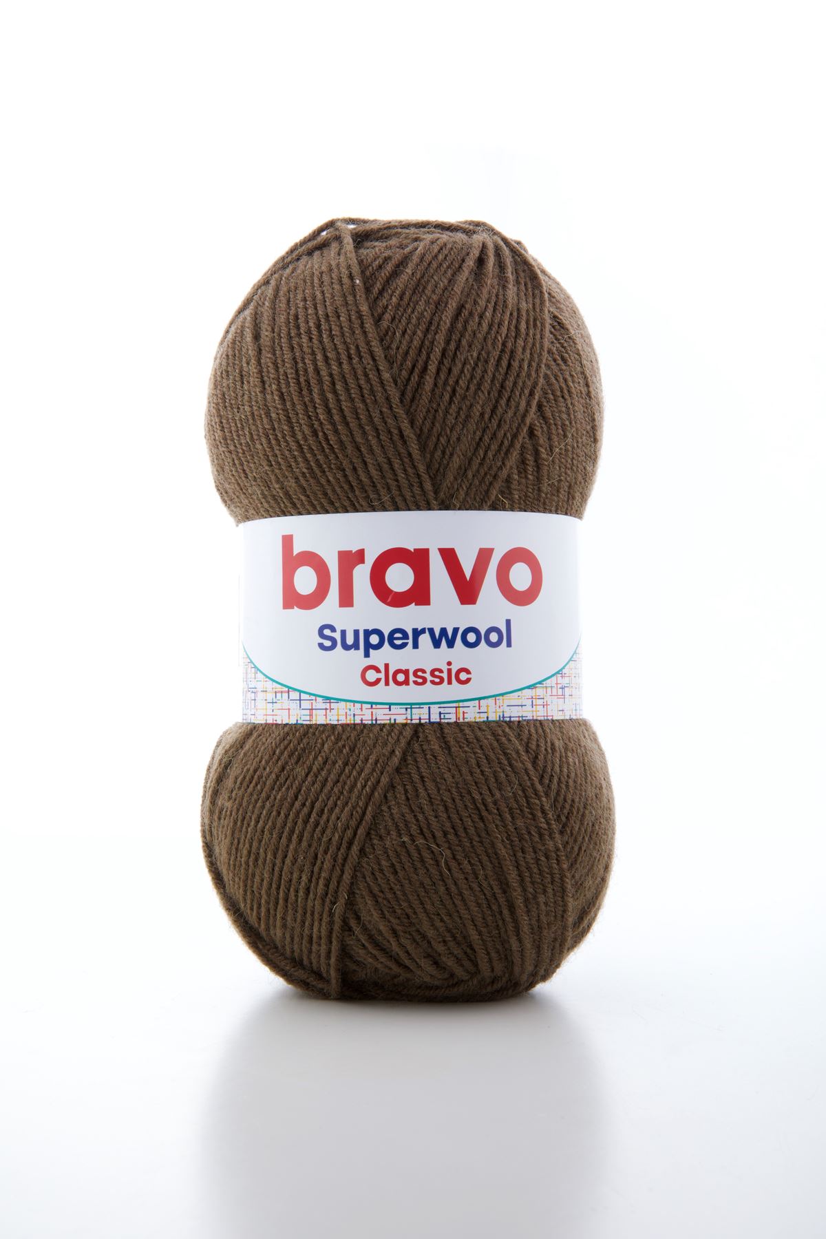 Süperwool Classic 006 Kahveregi Örgü İpi Yün Akrilik 100 gr 260 m