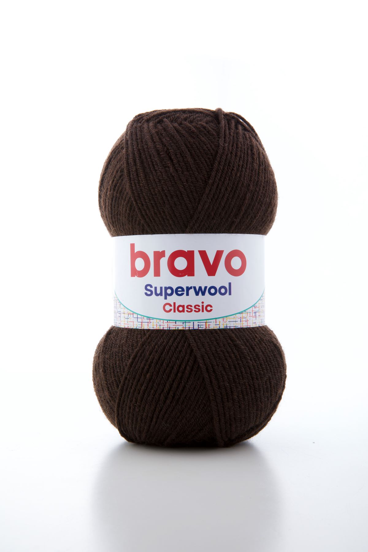 Süperwool Classic 007 Acı Kahve Örgü İpi Yün Akrilik 100 gr 260 m