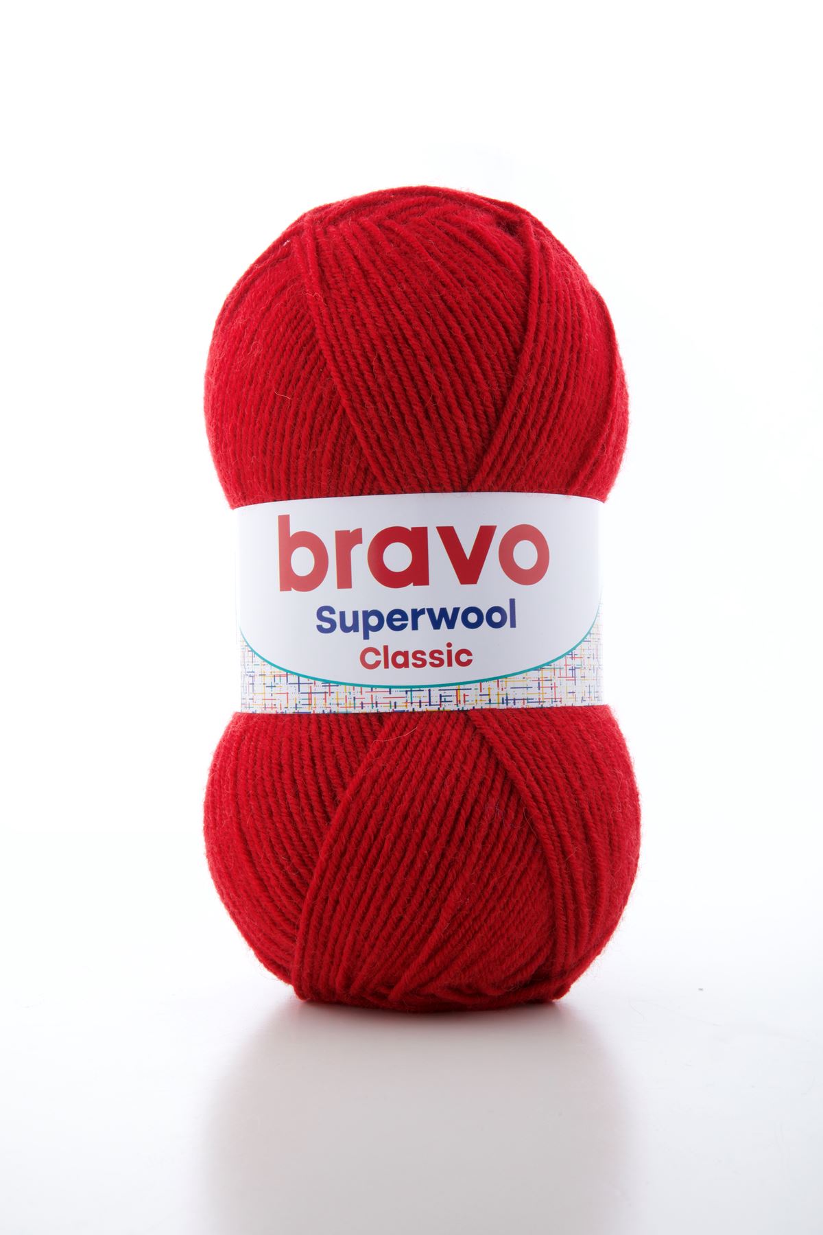 Süperwool Classic 016 Kırmızı Örgü İpi Yün Akrilik 100 gr 260 m