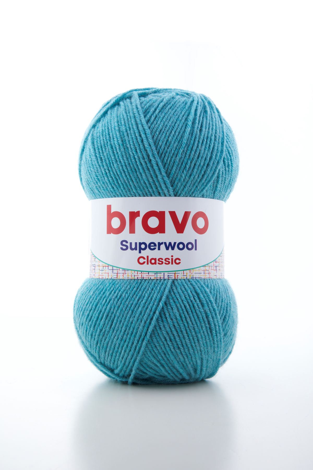 Süperwool Classic 018 Turkuaz Örgü İpi Yün Akrilik 100 gr 260 m