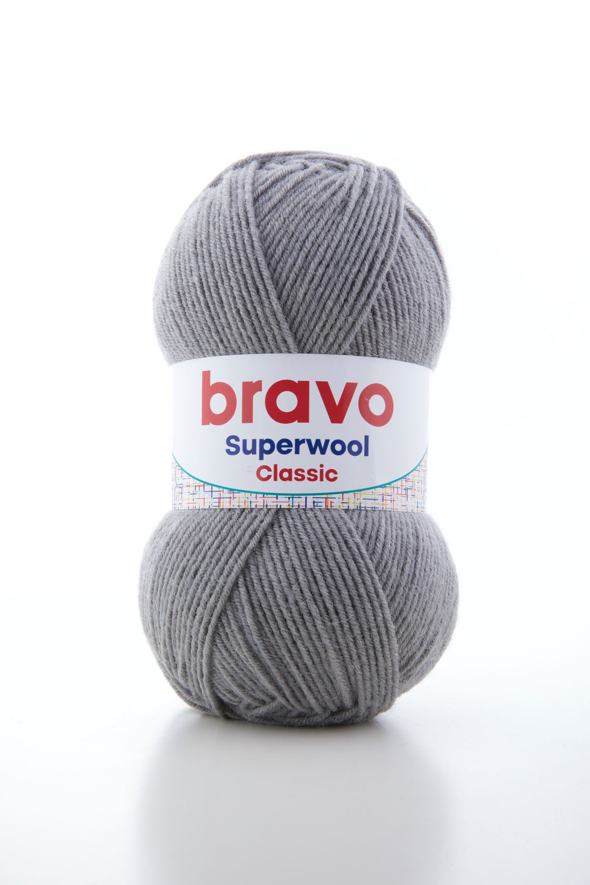 Süperwool Classic 022 Gri Örgü İpi Yün Akrilik 100 gr 260 m