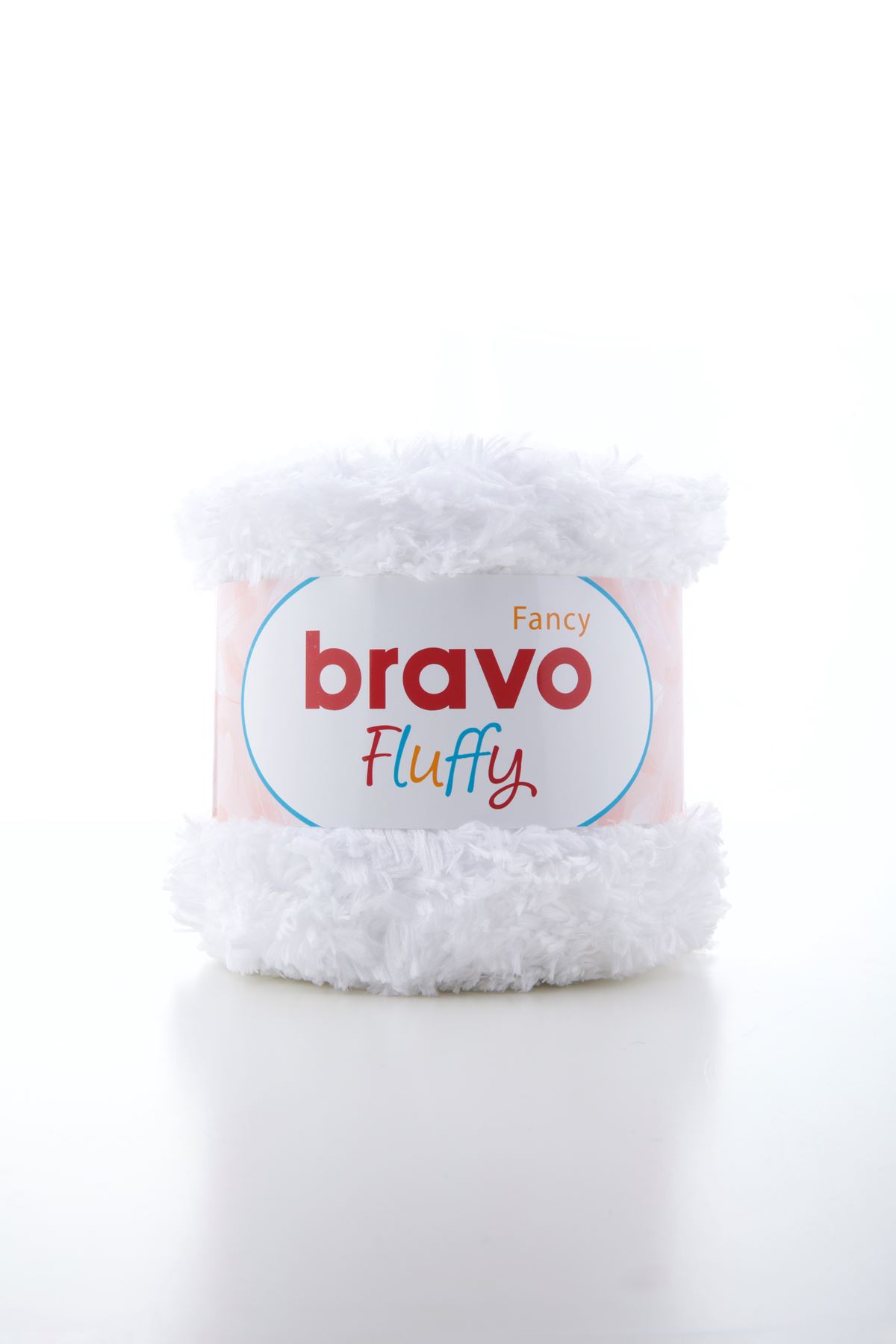 Fluffy - 101 Kırık Beyaz 100 Gr 100 Mt Örgü İpi Peluş İp Yumoş İp