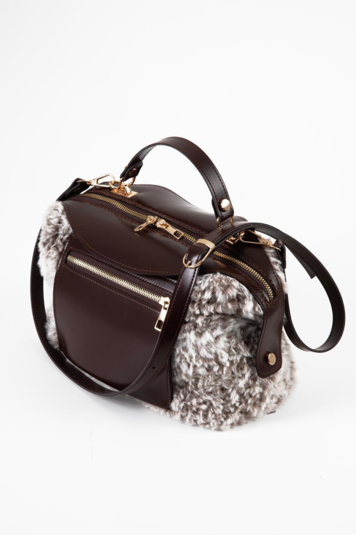 Paradise Çanta Örgü Deri Kit Siyah