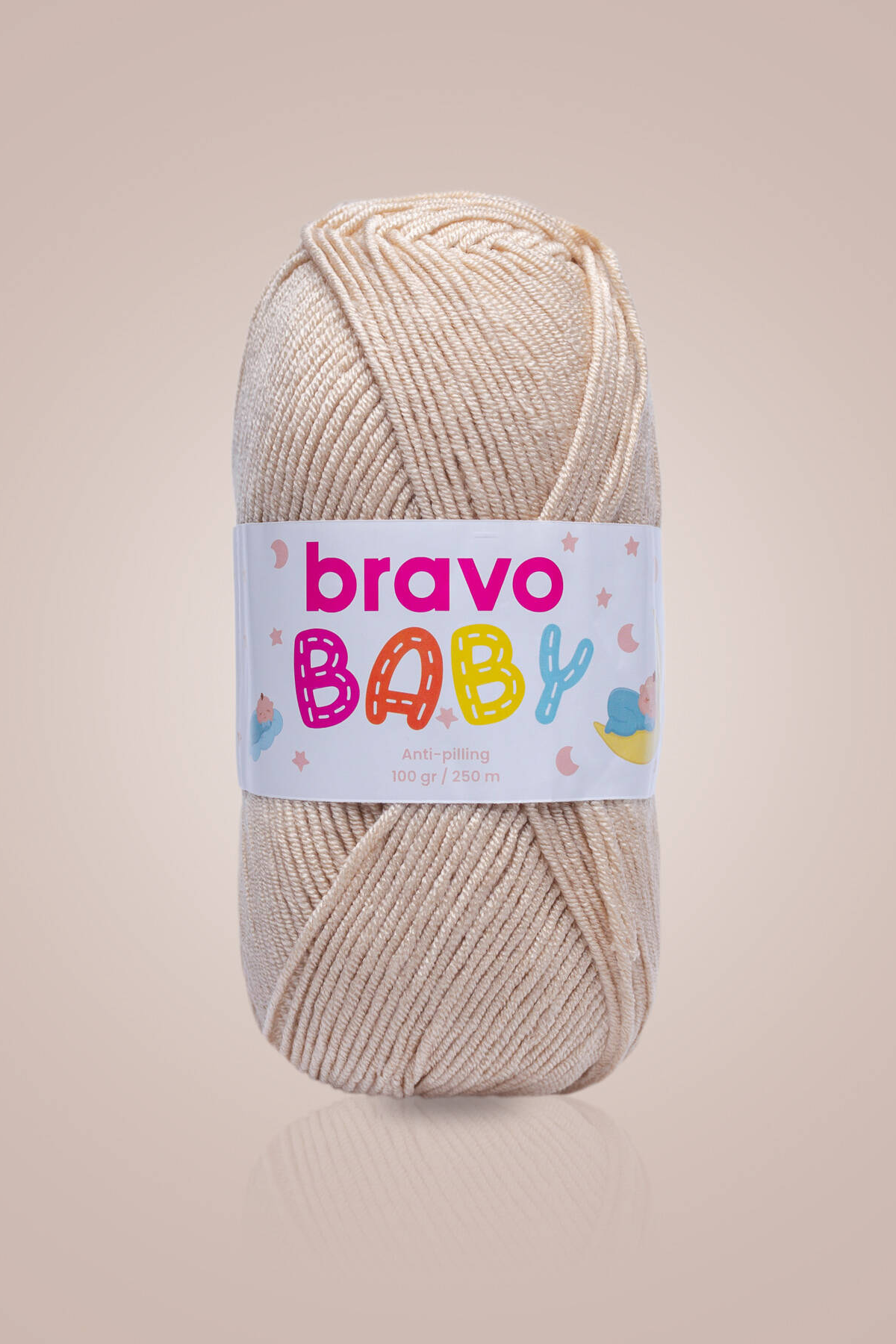 Bravo Baby 220 Sütlü Kahve Anti Piiling 100 Gr 250 Mt