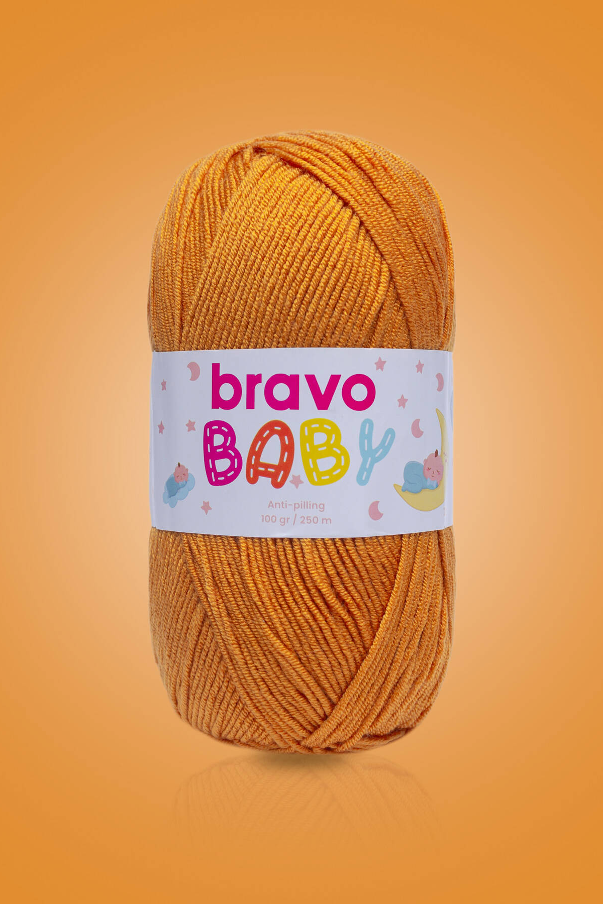 Bravo Baby 450 Hardal Anti Piiling 100 Gr 250 Mt