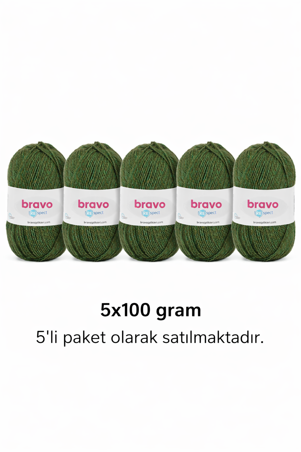 Respect 30 Yeşil 100gr 230mt Örgü İpi