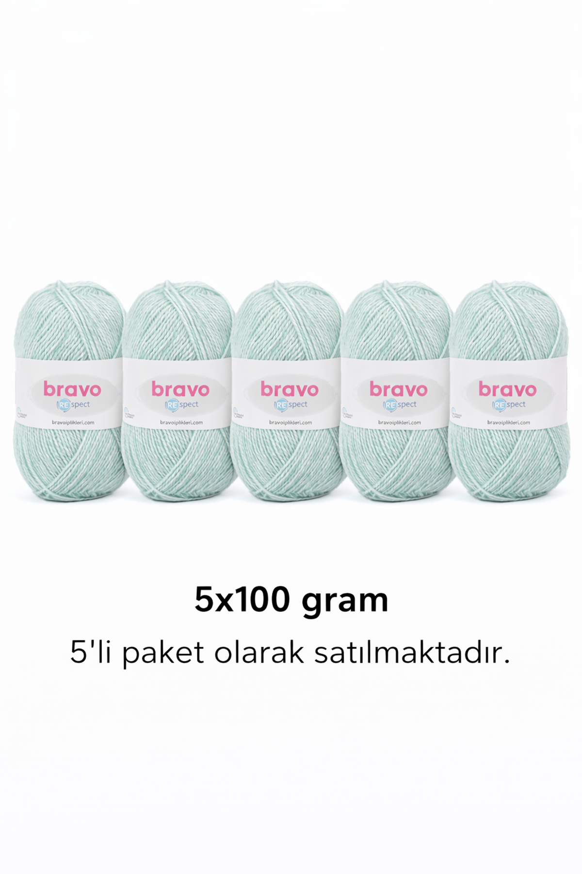 Respect 39 Su Yeşili 100gr 230mt Örgü İpi