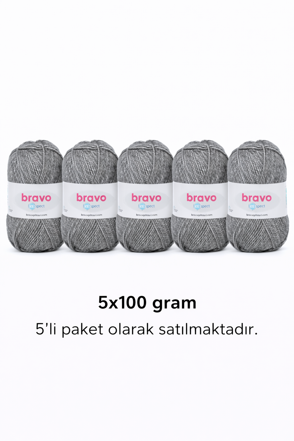 Respect 90 Gri 100gr 230mt Örgü İpi