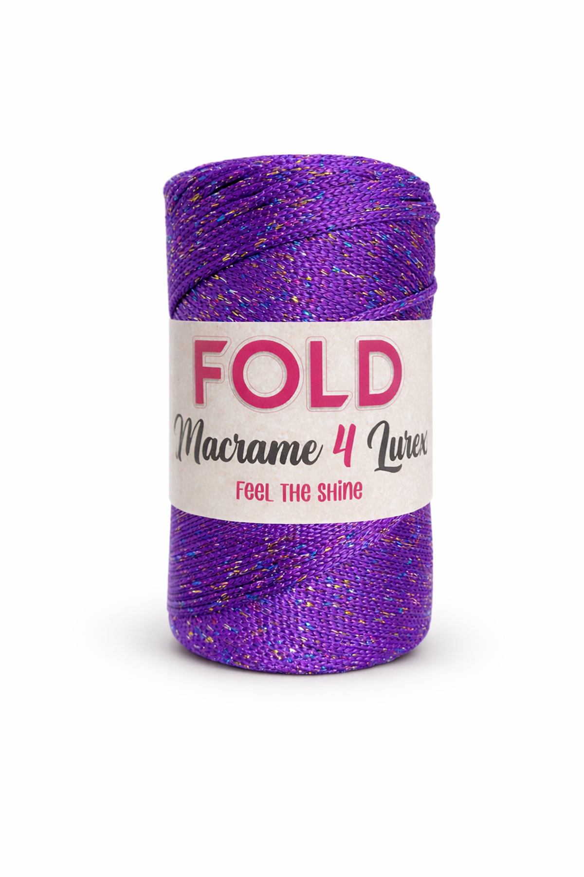 Simli Polyester Makrome No:4 141 Lila Polyester Makrome Ipi 2 Mm - 200 gr -230 M Supla Ip Çanta Ipi