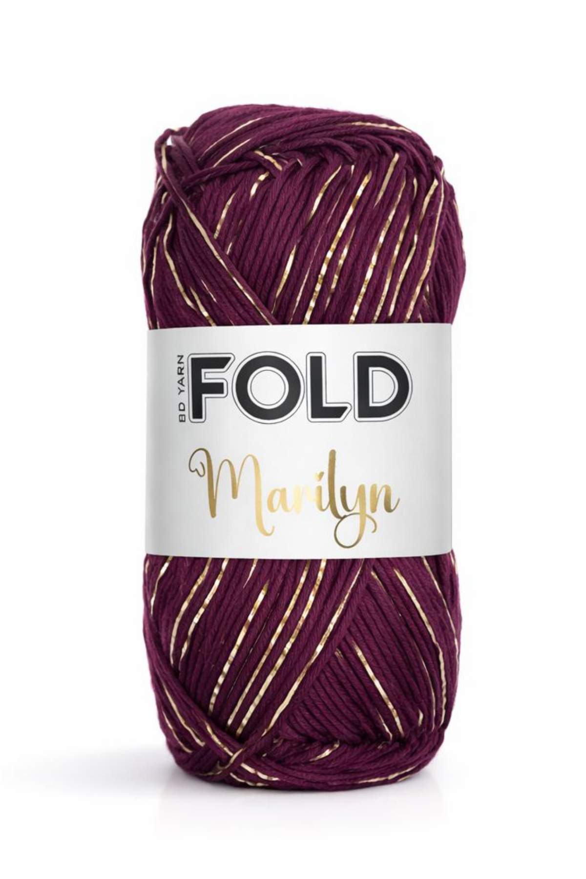 Marilyn Bordo 1502  Simli İp Örgü İpi 100 Gram 165 Metre