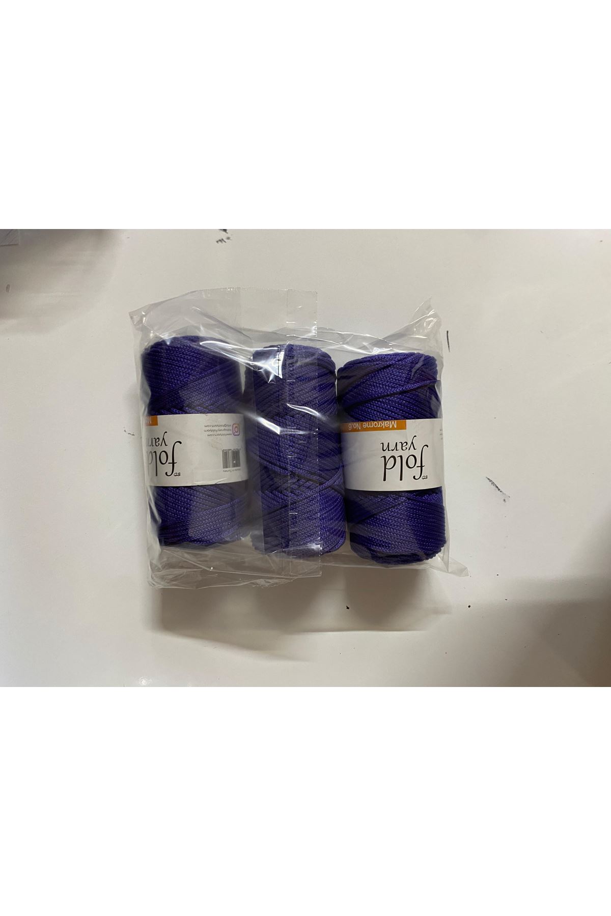 POLYESTER MAKROME NO6 LACİVERT 3 ADET 750 GRAM