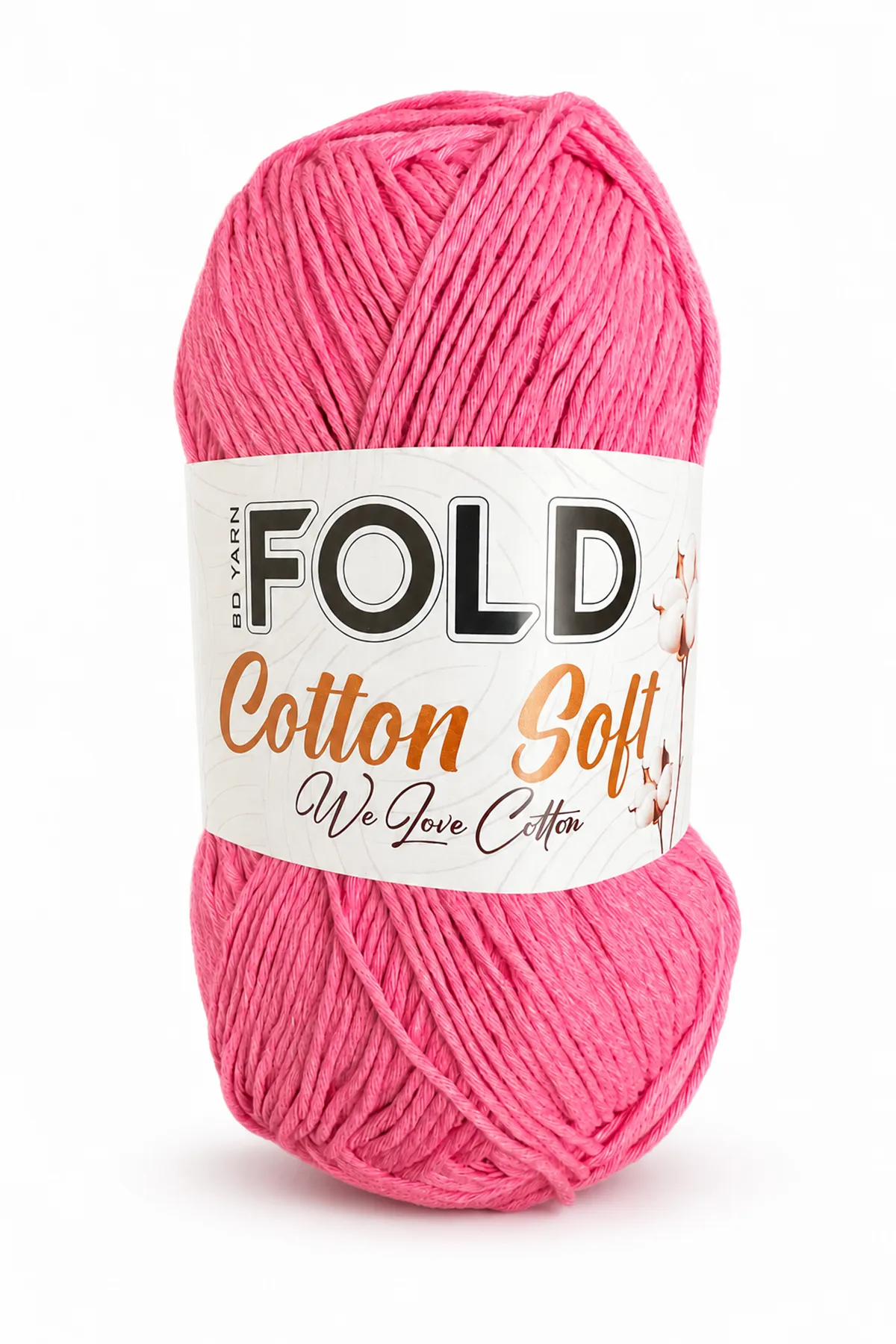 Cotton Soft - Pembe 405 Pamuk Ip 100 Gram %100 Pamuk Amigurumi İpi Çanta İpi