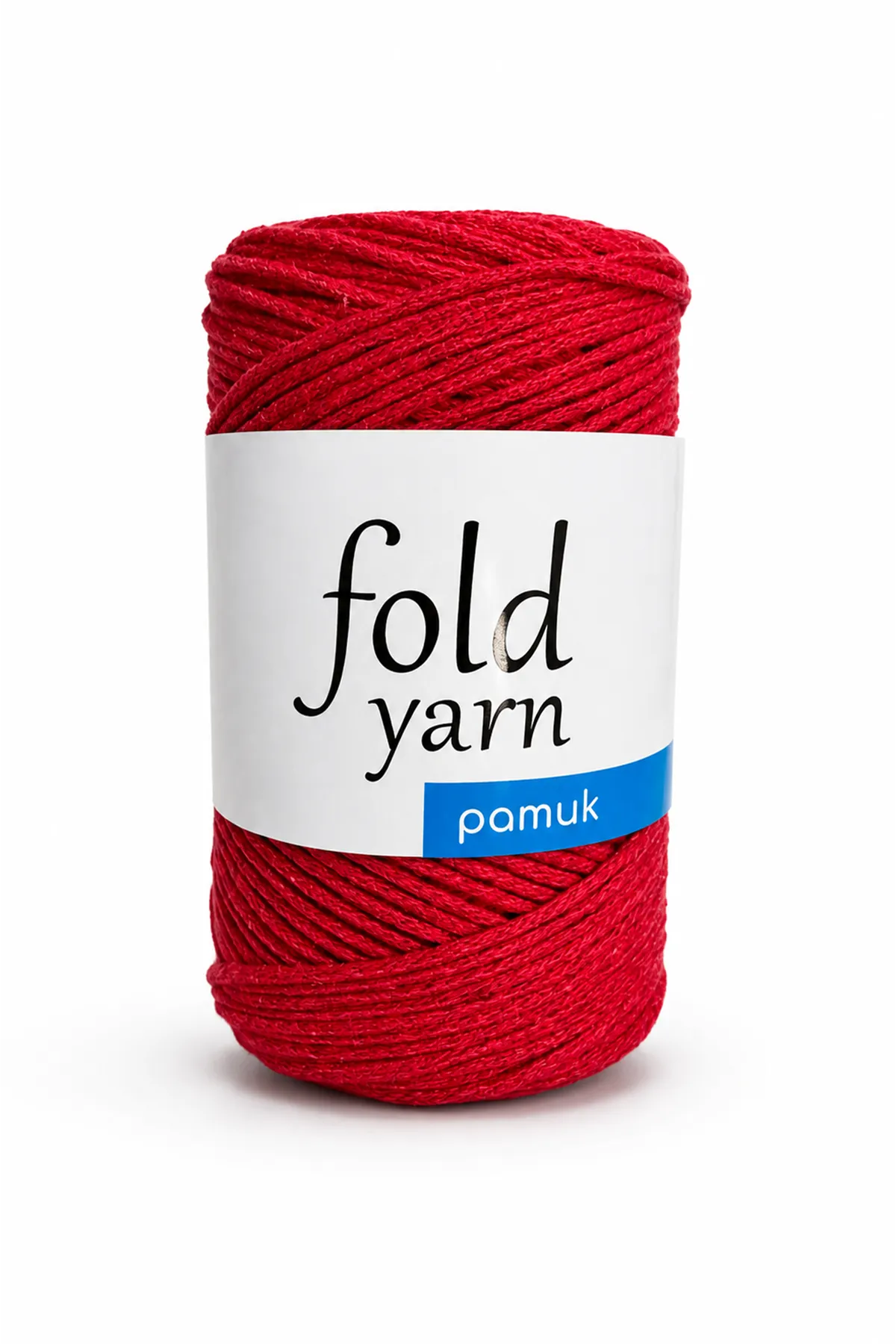 Premium Kırmızı Koton Pamuk Makrome İpi 250 gr 2mm Cotton Zincir Makrome Çanta İpi Supla İpİ