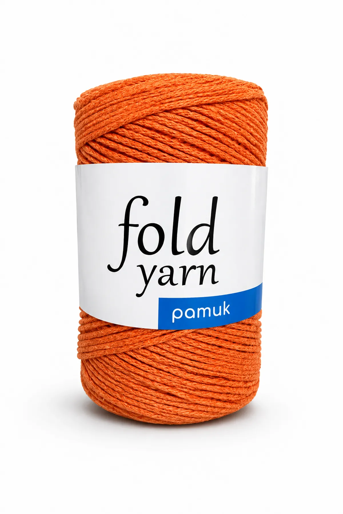Premium Turuncu Koton Pamuk Makrome İpi 250 gr 2mm Cotton Zincir Makrome Çanta İpi Supla İpİ