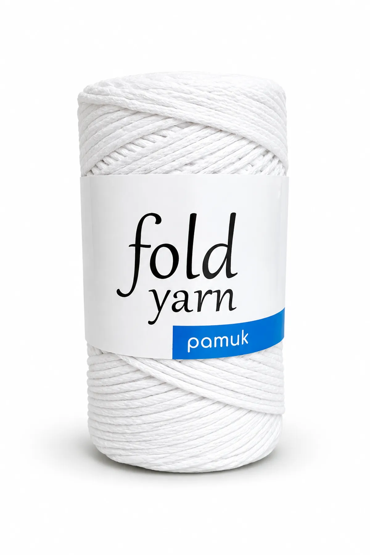 Premium Beyaz Koton Pamuk Makrome İpi 250 gr 2mm Cotton Zincir Makrome Çanta İpi Supla İpi 