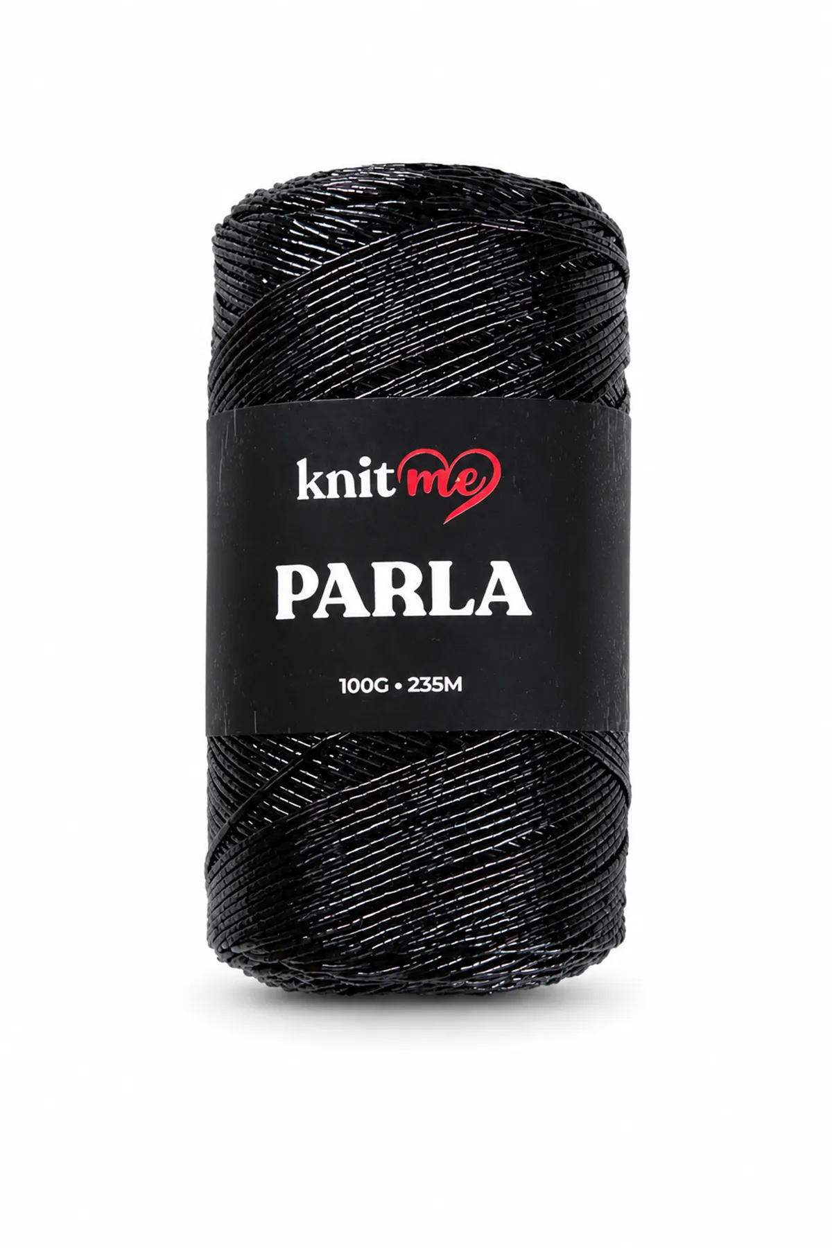Parla Siyah Simli Örgü İpi Çanta İpi Supla İpi