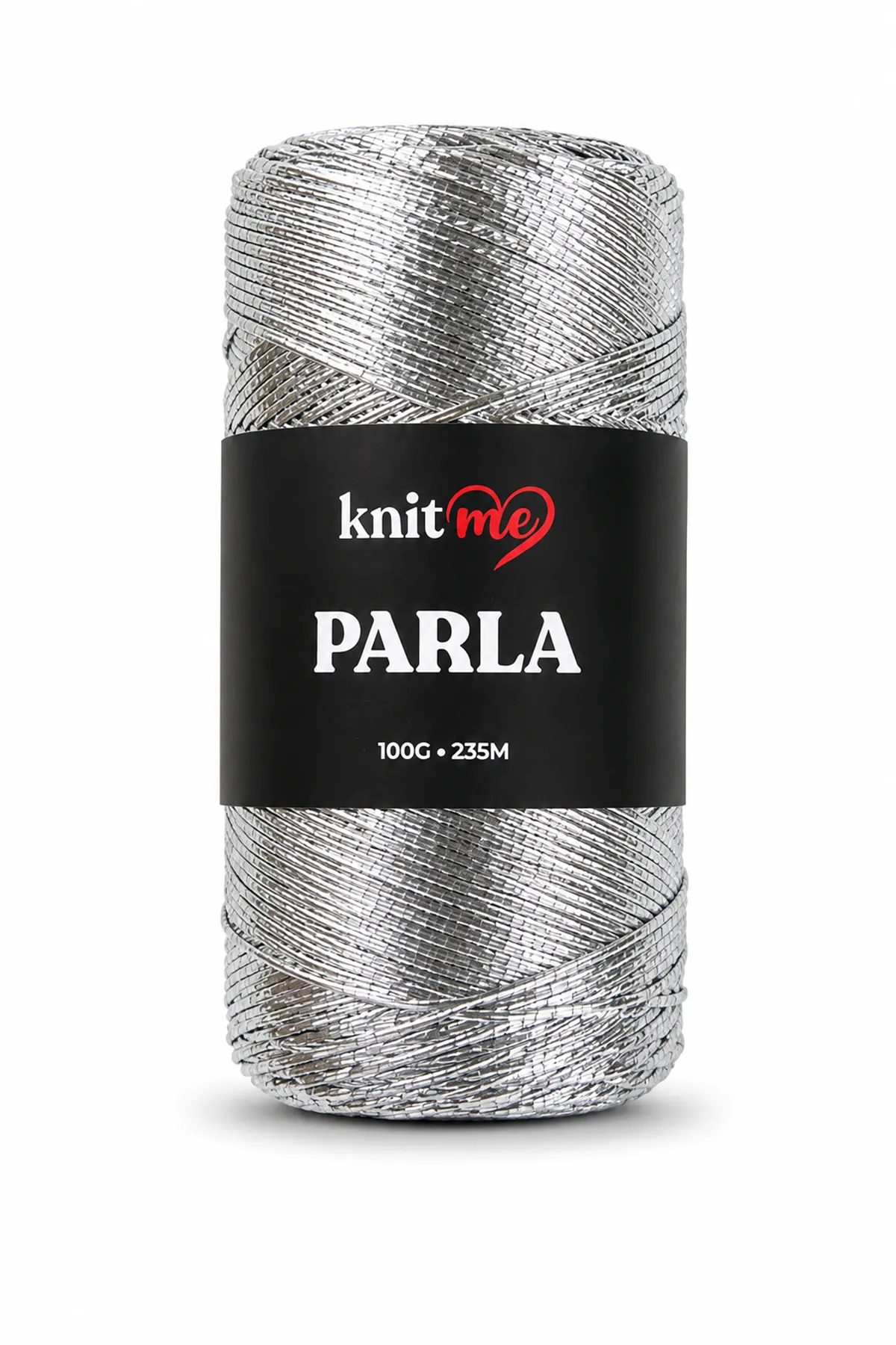 Parla Gümüş Simli Örgü İpi Çanta İpi Supla İpi 100 Gram 235 Metre