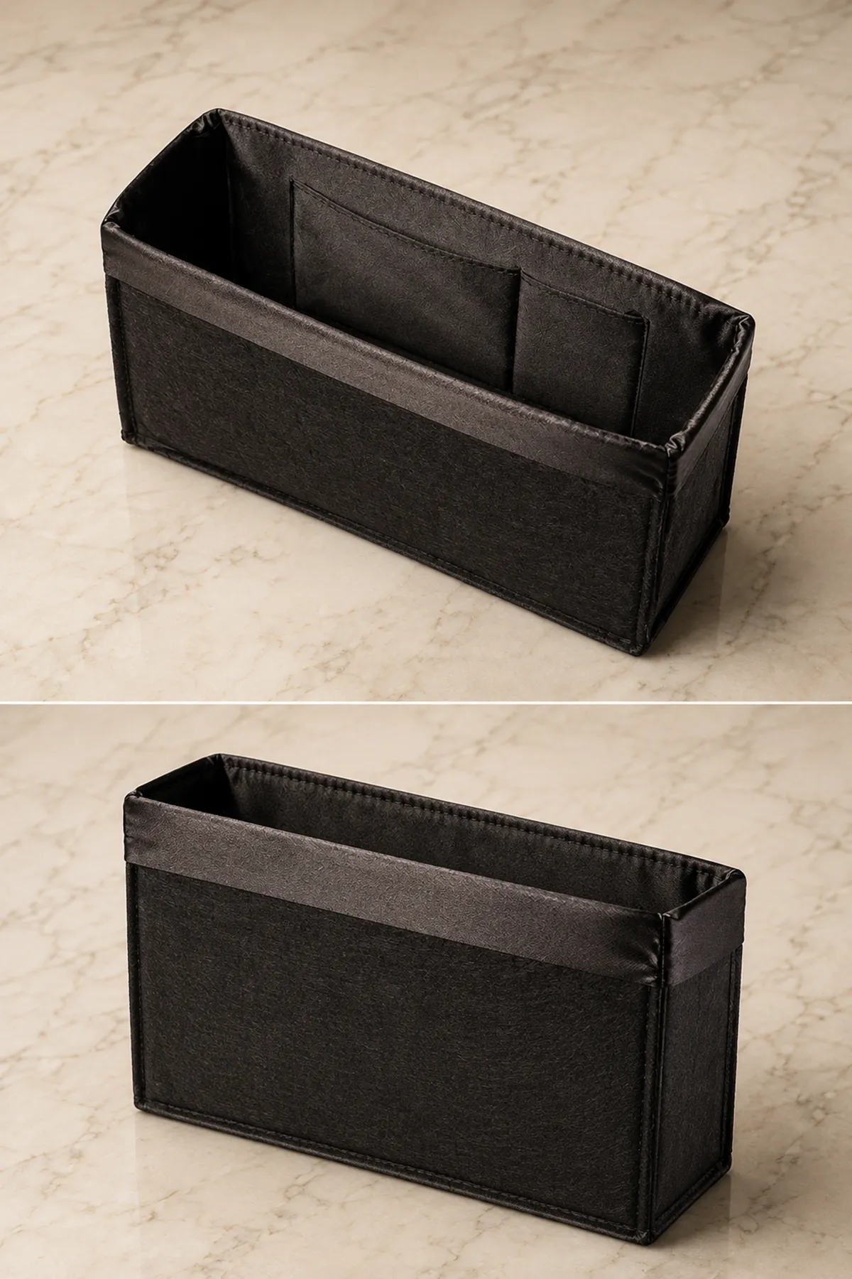 Tabanlı Keçe Çanta Astarı Siyah 30*20 cm