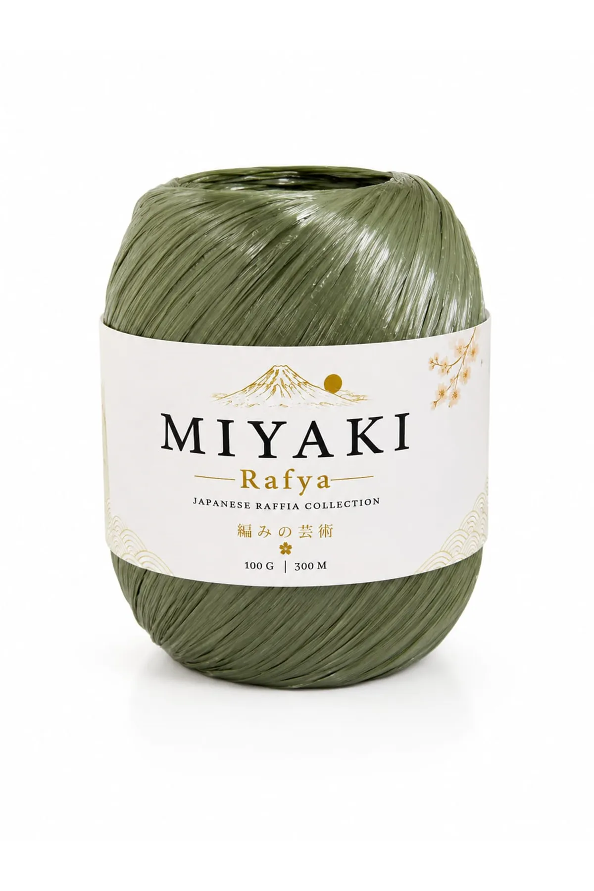 Miyaki Rafya Haki 100 Gr 300 Mt  Örgü İpi Çanta İpi Supla İpi