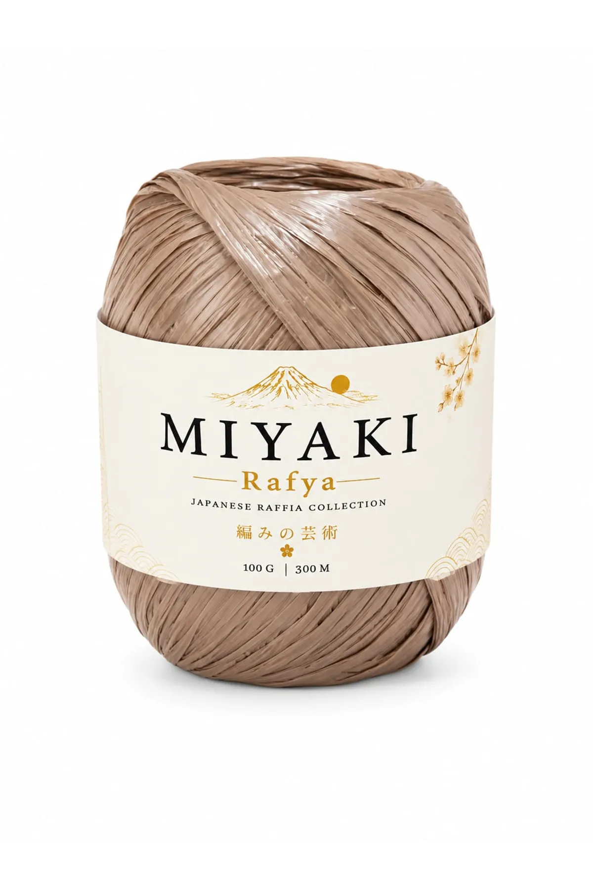 Miyaki Rafya Vizon 100 Gr 300 Mt  Örgü İpi Çanta İpi Supla İpi