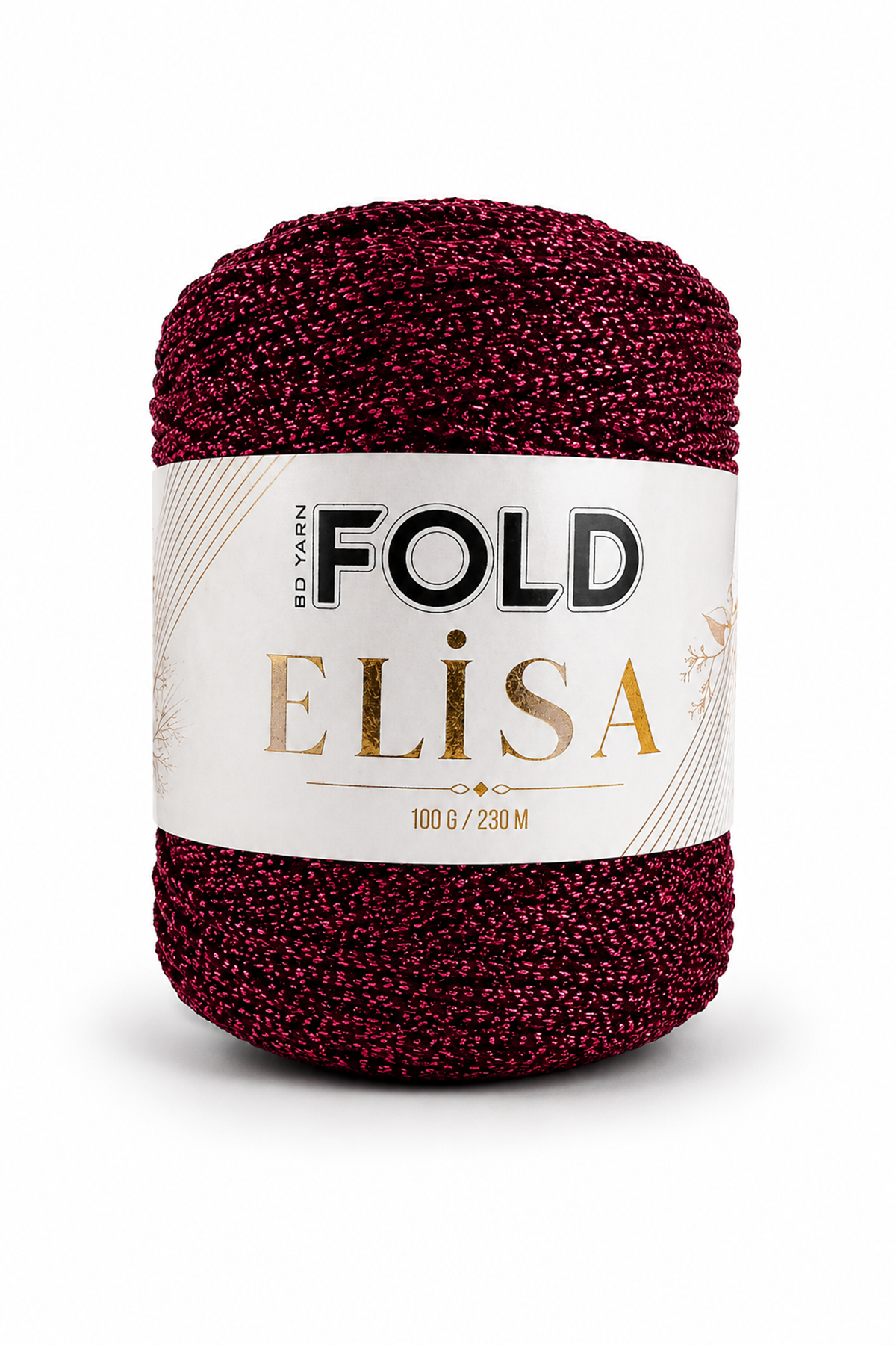Elisa - Koyu Fuşya %100 Sim 100 Gr 230 Mt Örgü İpi Çanta İpi Burs Çanta