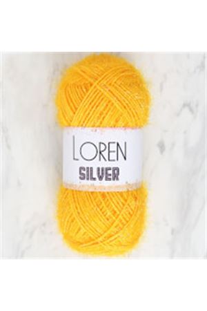 Loren Silver %70 Micro Polyester %30 Metalik Sim - RS0075
