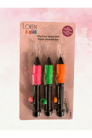 3'lü Panç İğnesi Seti