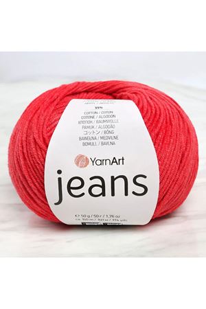 Yarnart Jeans Kırmızı El Örgü İpi - 26