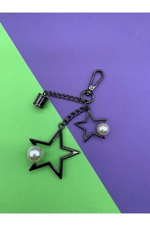 Çanta Süsü Yıldız Model Siyah