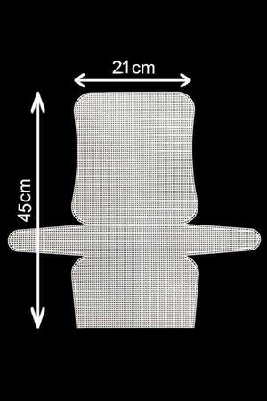 Plastik Çanta Kanvası (45x21) - Beyaz