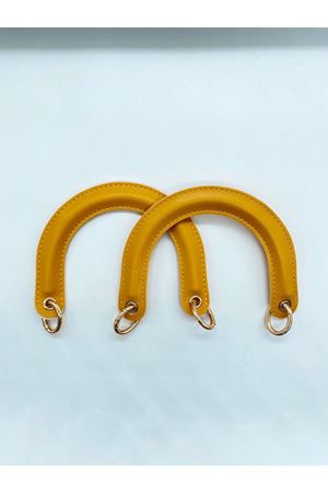 FOLD Dior Model Çanta Sapı Hardal (16cm)