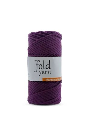Fold Yarn Polyester Makrome İpi No:6 %100 PP - 160 - 3 Mm - 250 gr 115 M Supla Ip Ve Çanta Ipi