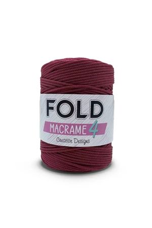 Fold Yarn Makrome No:4 - 110 Polyester Makrome Ipi 2 Mm - 200 gr -230 M Supla Ip Çanta Ipi