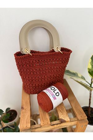 Fold Yarn Makrome No:4 - 110 Polyester Makrome Ipi 2 Mm - 200 gr -230 M Supla Ip Çanta Ipi