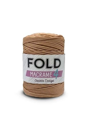 Fold Yarn Makrome No:4 - 33 Polyester Makrome Ipi 2 Mm - 200 gr -230 M Supla Ip Çanta Ipi