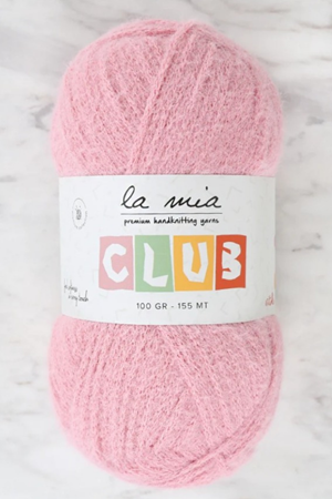 La Mia Club Pembe El Örgü İpi - 608