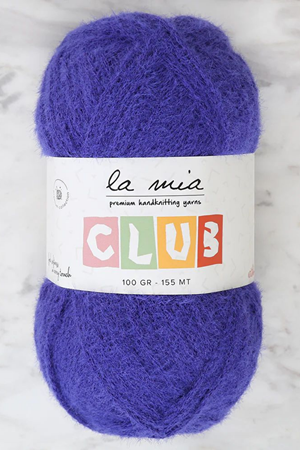 La Mia Club Saks Mavisi El Örgü İpi - 613