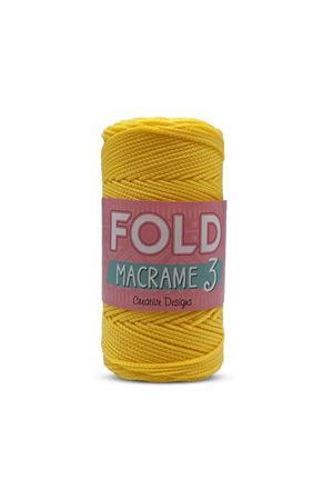 Fold Yarn Makrome No:3 - 055 Polyester Makrome 1 Mm - 100 gr 115 M Supla Ip Çanta Ipi