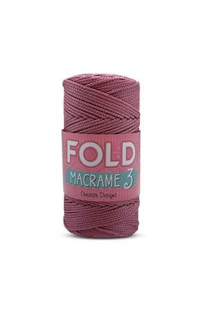 Fold Yarn Makrome No:3 - 090 Polyester Makrome 1 Mm - 100 gr 115 M Supla Ip Çanta Ipi